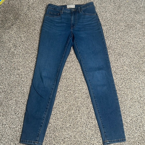 Everlane the curvy high rise skinny jeans size 27 regular - Picture 3 of 9